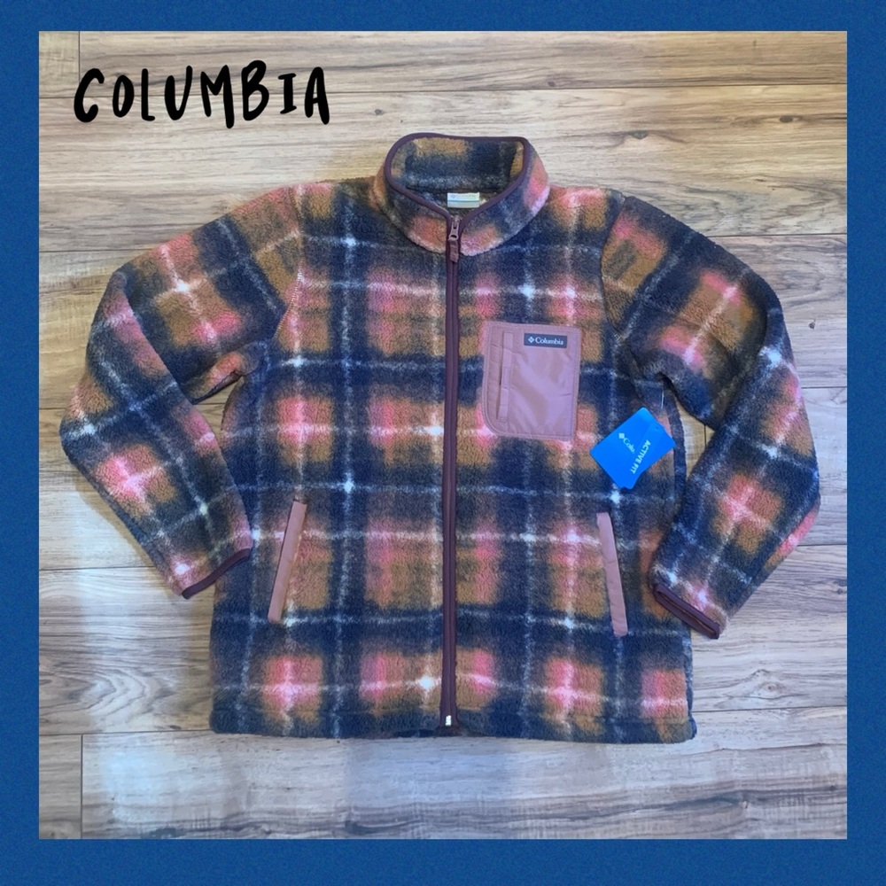 Columbia fleece jacket ~ ladies L